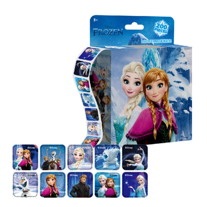 Desenhos animados da Disney retirar adesivos, Princesa Frozen, Mickey Mouse, Minnie, Menina, Menino, Professor Reward Toys Gift, 200 folhas por caixa