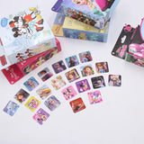 Pegatinas despegables de Disney, Princesa Frozen, Mickey Mouse, Minnie, niña, niño, regalo para profesores, 200 hojas por caja 