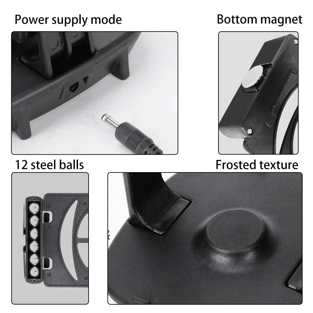 Desk Walking Swing Shaker Suporte para telefone móvel, escova de pedômetro, Stepper Wiggler, Contador para iPhone, Samsung, Xiaomi