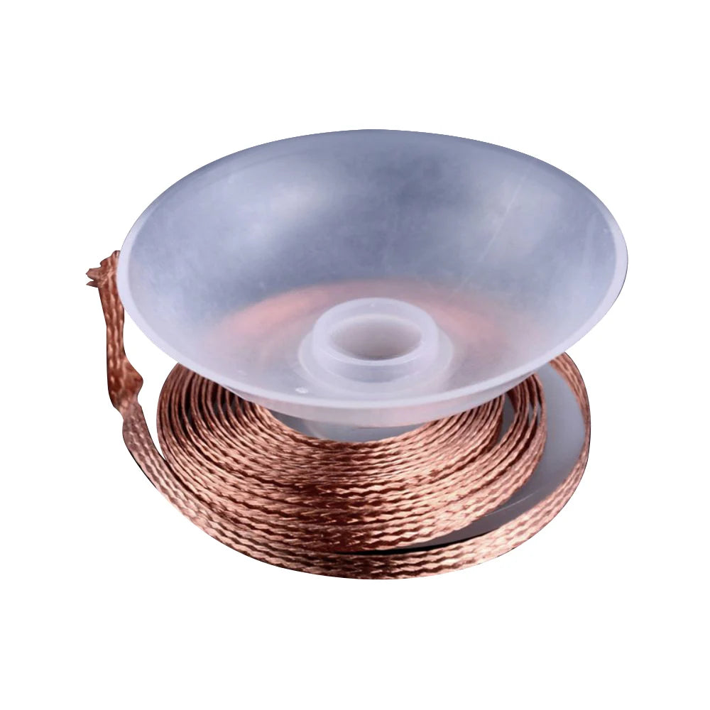 Desoldering Mesh Braid Tape, Copper Welding Point, Solder Remover Wire, Solder Wick, Tin Lead Cord, Solder Flux, 1.5-3.5mm 