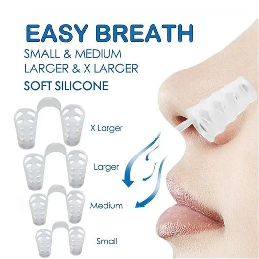 Dilatador Nasal Anti Ronco, Respiração Fácil, Prevenção do Ronco, Tornando-o Melhor, Cuidados de Saúde Respiratória, 4Pcs