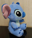 Disney Cartoon Lilo e Stitch Plush Dolls, Brinquedos Anime, Azul, Rosa, Quente, Brinquedos de pelúcia, Presentes de Natal para crianças