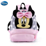 Disney dos desenhos animados mochila para o bebê meninos meninas minnie mickey mouse crianças adorável mochila do jardim de infância crianças presente