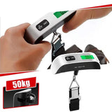Display LCD Digital portátil ferramenta de equilíbrio de peso, balança eletrônica, viagem pesa saco, peso da bagagem, mala, 110lb, 50kg