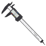 Calibrador Vernier digital electrónico de 150 mm con pantalla LCD y micrómetro con caja de almacenamiento para medir componentes mecánicos. 