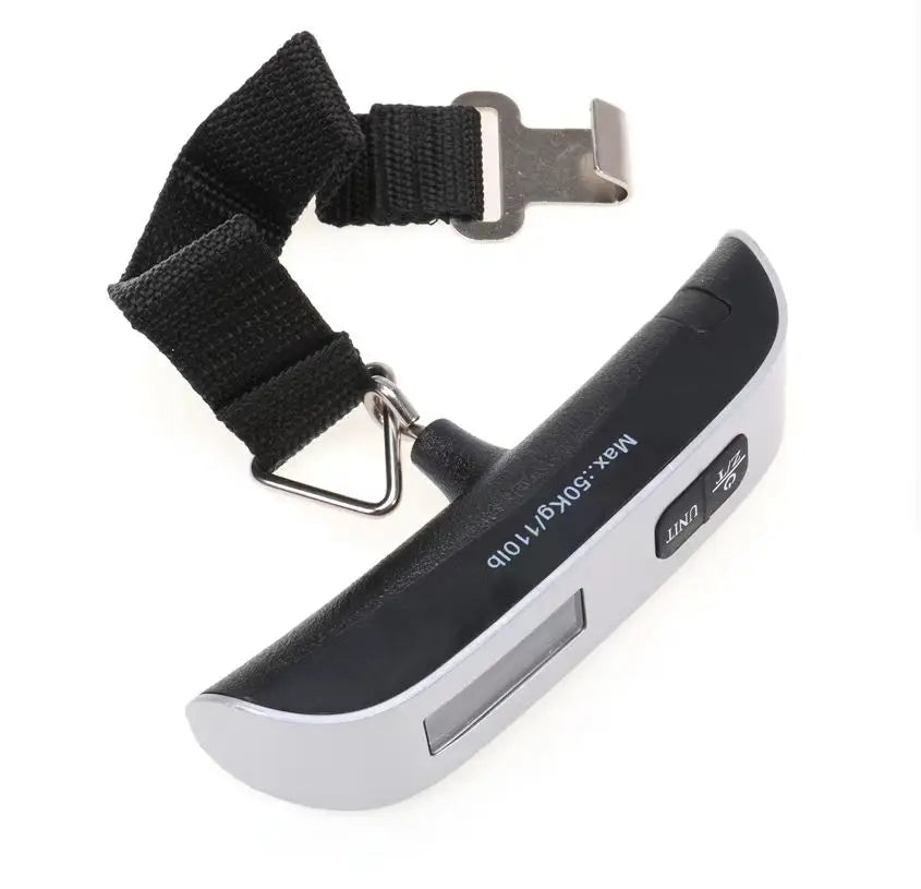 Digital LCD Display 110lb/50kg Electronic Luggage Hanging Suitcase Pesha Travel Baggage Weight Balance Portable Scale Tool 