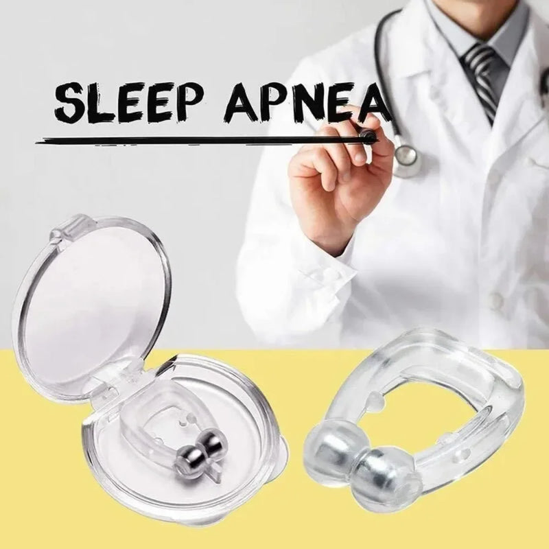이 Anti Snoring Device Snoring Artifact Ventilation Treatment Anti-snoring Nose Sticker Nose Clip Anti-snoring Sticker 