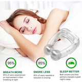이 Anti Snoring Device Snoring Artifact Ventilation Treatment Anti-snoring Nose Sticker Nose Clip Anti-snoring Sticker 