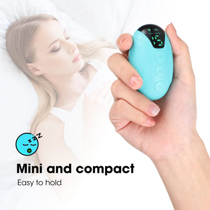 Dispositivo portátil para ayudar a dormir, alivia el insomnio, terapia para la ansiedad nocturna, alivio de la presión y relajación. 
