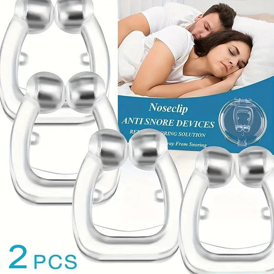 Anti Snoring Device Snore Stopper Silicone Magnetic Stop Snoring Solution Comfortable and Professional for Men and Women 
