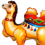 Globos de aluminio 4D de alpaca y camello que caminan, globos de animales de la selva, decoraciones para fiestas de cumpleaños, juguetes para el hogar 