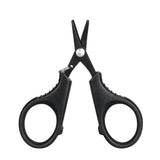 DNDYUJU Titanium Coated Fishing Scissors Pliers Stainless Steel PE Cutting Braid Line Cutter Carp Fishing Tools Accessories 