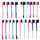 Double Sided Edge Control Brush, escova para o bebê Hair Salon, Ferramentas de beleza, pente Vendedor, 3 em 1