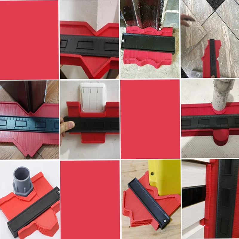 Plastic Contour Duplicator, Shape Gauge, Profile, Measuring Tool, Duplication Gauge, Contour Template, Copy 