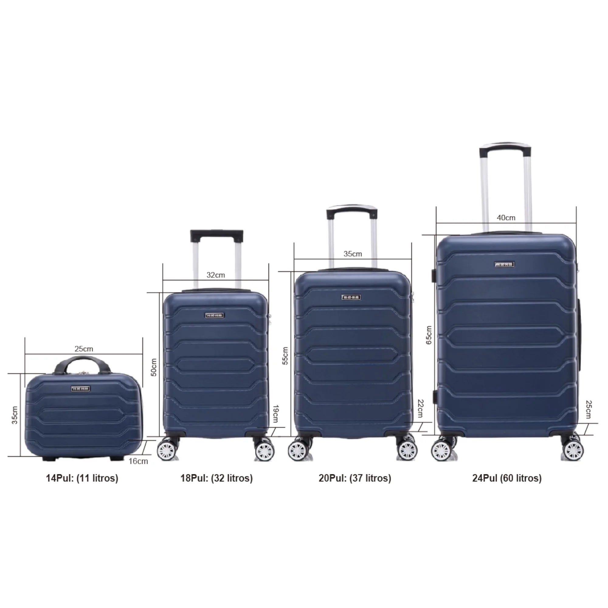 Set of elegant travel suitcases: lightweight abs housing, numeric lock, 4 360 swivel wheels ° , aluminum telescopic handle suitcase set trolley cabin suitcase (6990 m008 8001 8002 8008 6020 h24)