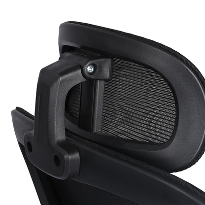 T-lovendo - ergonomic, desk, executive, swivel office chair with wheels, breathable mesh games, with headrest and adjustable armrest, lumbar support for office, home