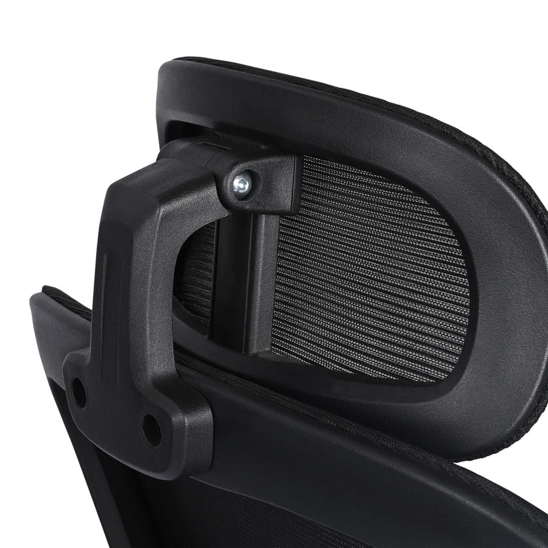 T-lovendo - ergonomic, desk, executive, swivel office chair with wheels, breathable mesh games, with headrest and adjustable armrest, lumbar support for office, home