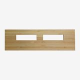 Handmade Pine Wood Headboard Suecia by PEJECAR, perfect for beds from 90 to 150 cm, offers a Nordic and minimalist style with customizable finishes, adding warmth and authenticity to your bedroom decor.
