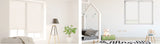 Ecommerc3 easyfix roller blind smooth translucent various sizes - tool-free blind various colors - blind without drill various colors - easyfix blind
