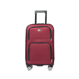 S7 star set of 2 travel suitcases, 18/20 inch, medium and carry-on with a toiletry bag, silent spinner wheels, combination locks, hand luggage, trolleys, large suitcase, carry-on suitcases, various colors available