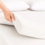 REAL CONFORT Topper 100% Authentic High Density Viscoelastic Mattress, breathable and washable cover, anti-allergic, designed for maximum comfort and stability with non-slip straps, made in Spain for better sleep quality.