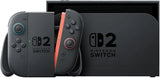Nintendo Switch 2 Console (European Version | Local Warranty) - portable console with 256GB internal storage, 7.9” LCD, integrated voice chat, magnetic Joy-Con controllers, and supports 4K at 120fps for immersive gaming exp