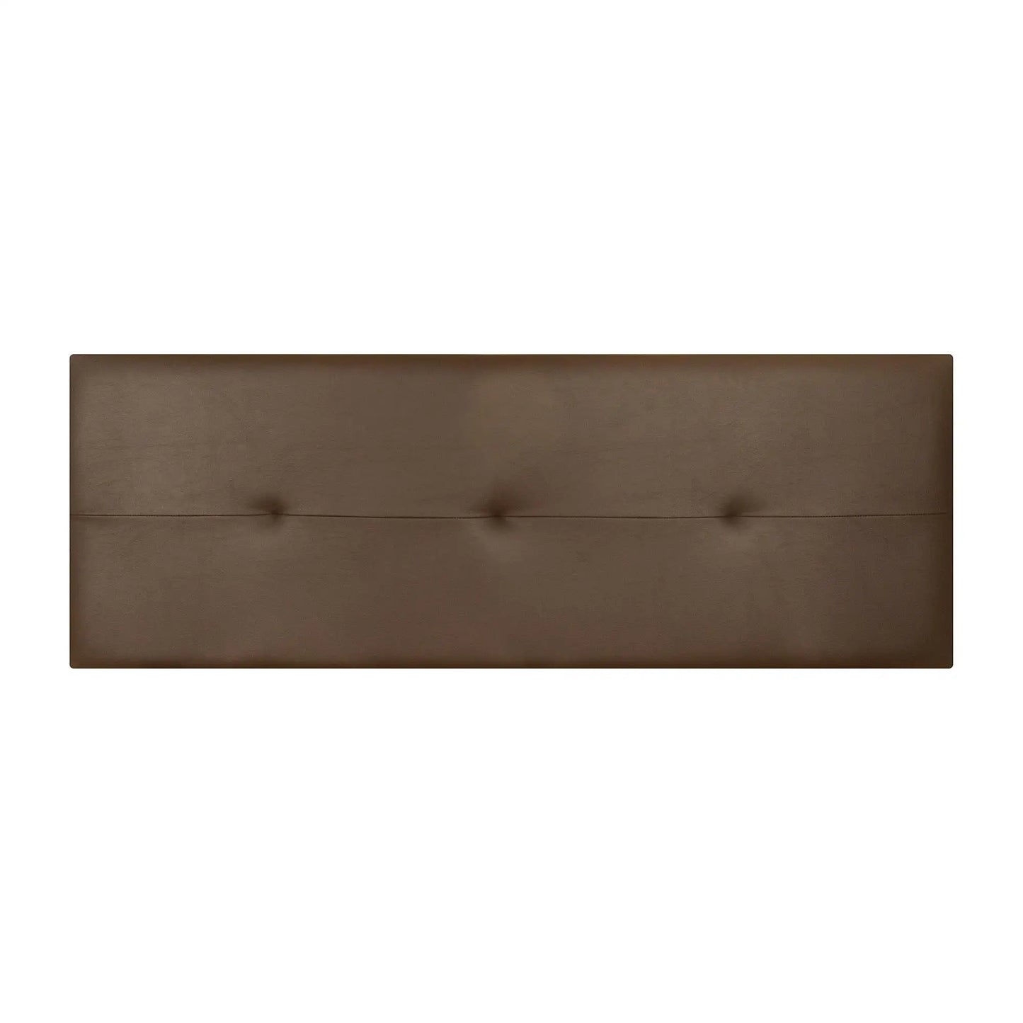Custom Made Faux Leather Headboard Model Caribe 2 by Fisio Dreams, designed in Azahar color with MDF material, CE certified, easy to clean and includes hardware, perfect for modern beds.