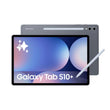 Samsung Tab S10+ WiFi gray tablet with 12GB RAM and 512GB storage, featuring a 12.4" AMOLED 120Hz Quad HD+ display, Octa-core CPU, dual SIM, large 10,090 mAh battery, and expandable memory for high performance and multimedia
