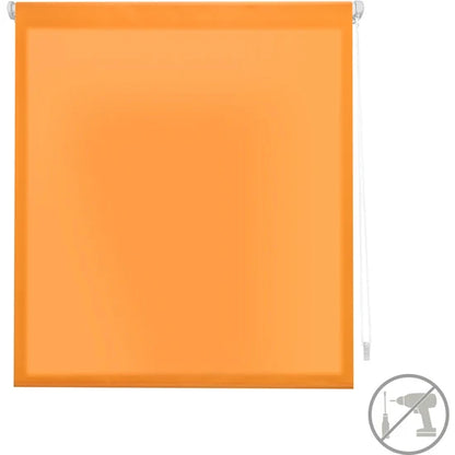 Ecommerc3 easyfix roller blind smooth translucent various sizes - tool-free blind various colors - blind without drill various colors - easyfix blind