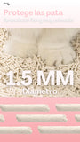 Primerazoo Natural Tofu Cat Litter, Super Odor Control, Flushable and Dust-Free, 100% Biodegradable, for Indoor Use, Red Color with Milk Scent.