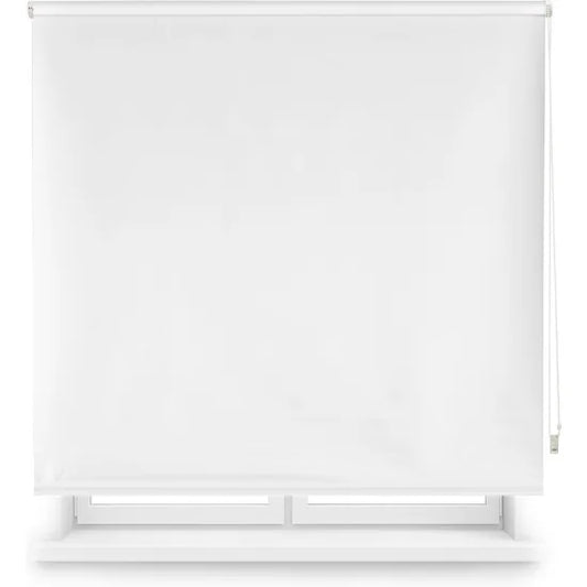 Ecommerc3 thermal blackout opaque roller blind various sizes - hot/cold insulating blind - blackout blind easy installation with various colors