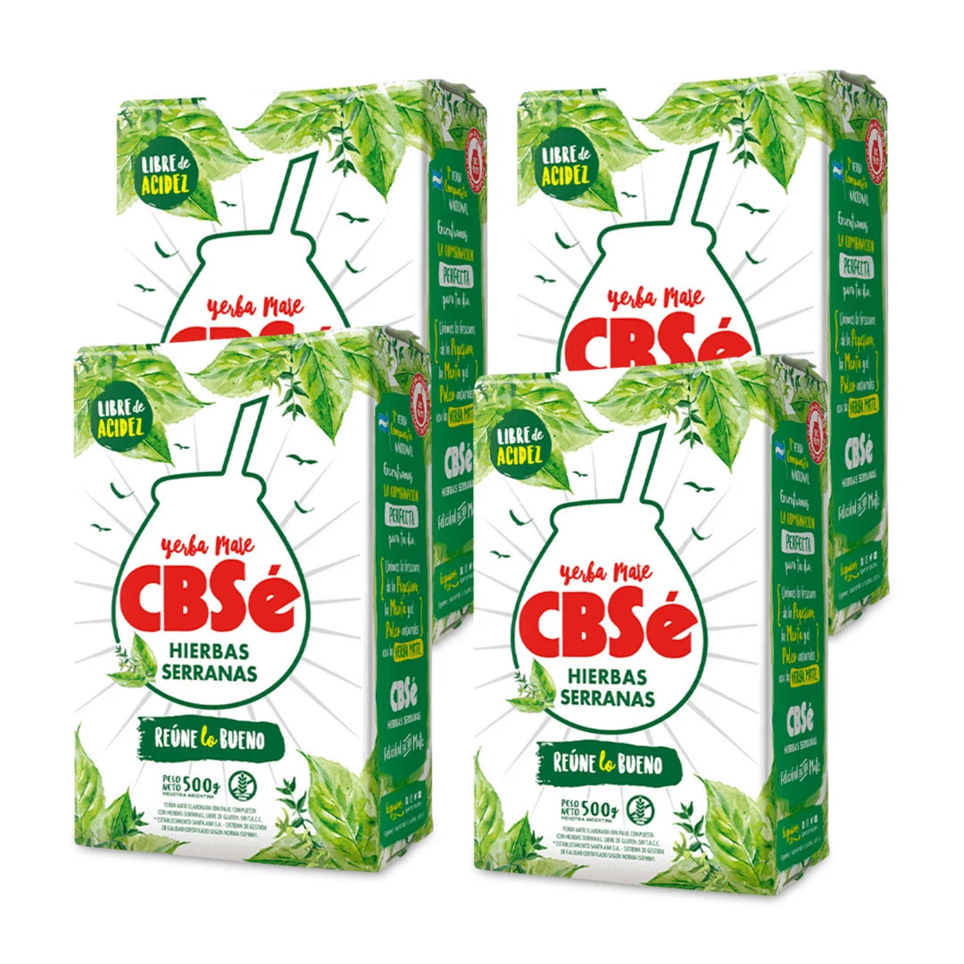 Erva-mate CBSé Hierbas Serranas 2 kg – blend tradicional com propriedades digestivas, sabor suave e duradouro – Qumir