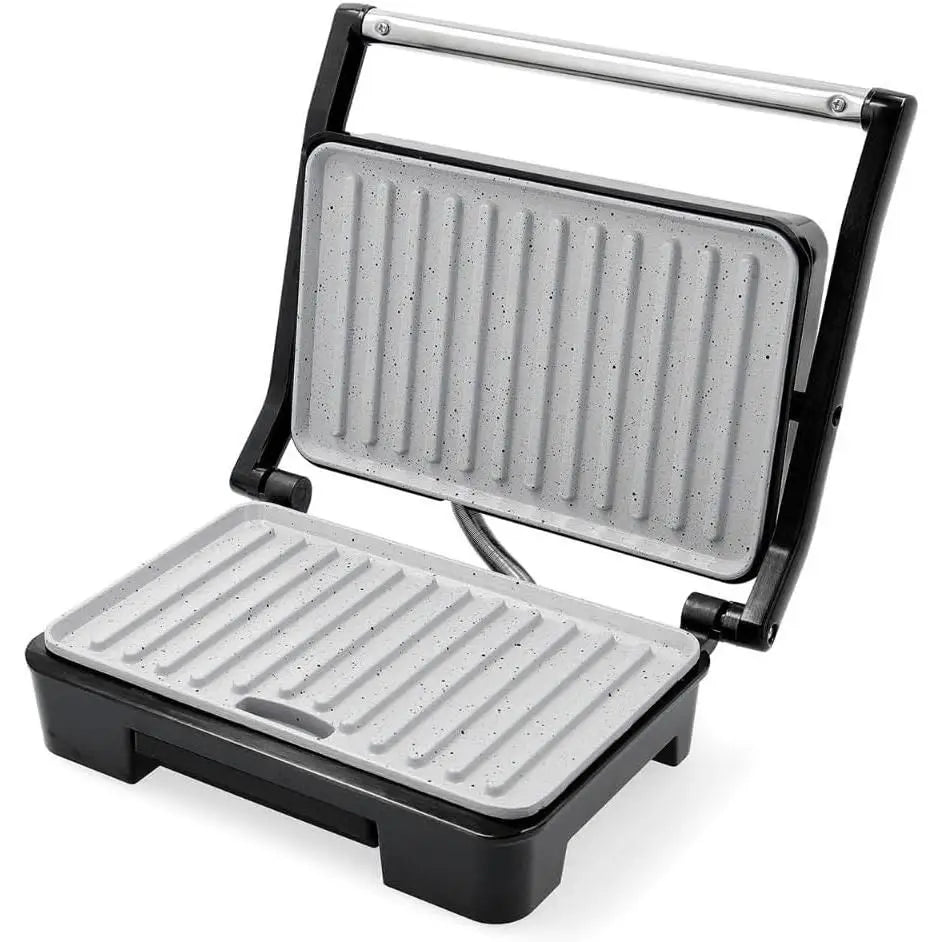 Dcook grill double steel plate 850w, small appliance, electric toaster, electric sandwich maker, electric grill for toast, non-stick, non-slip, cold touch handle, get easy breakfast