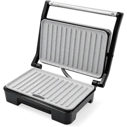 Dcook grill double steel plate 850w, small appliance, electric toaster, electric sandwich maker, electric grill for toast, non-stick, non-slip, cold touch handle, get easy breakfast