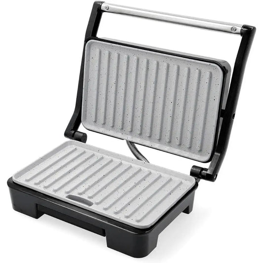 Dcook grill double steel plate 850w, small appliance, electric toaster, electric sandwich maker, electric grill for toast, non-stick, non-slip, cool-touch handle, easy breakfast