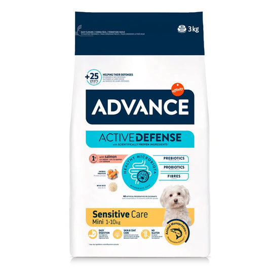 Advance Sensitive Care Mini Feed for Small Dogs with Salmon 7kg