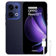 OPPO Reno13 5G - Smartphone Libre con IA, 12GB RAM + 256, Pantalla AMOLED 6.6" 120Hz, Cámara 50MP, IP69, Batería 5.600, Carga Rápida 80W, Versión Española - Azul