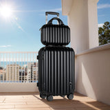 S7 STAR 2-Piece Trolley Suitcase Set, Lightweight PC Shell, Silent 360° Spinner Wheels, Telescopic Handle with 3 Heights, Durable and Scratch Resistant for Travel, Cabin and Medium Sizes with Polyester Lining.