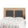 Youth headboard model Lara 110cm in Cambria - Grafito or Blanco, made of quality melamine, with dimensions 110cm width, 3cm depth, and 59cm height, perfect for modern decor.