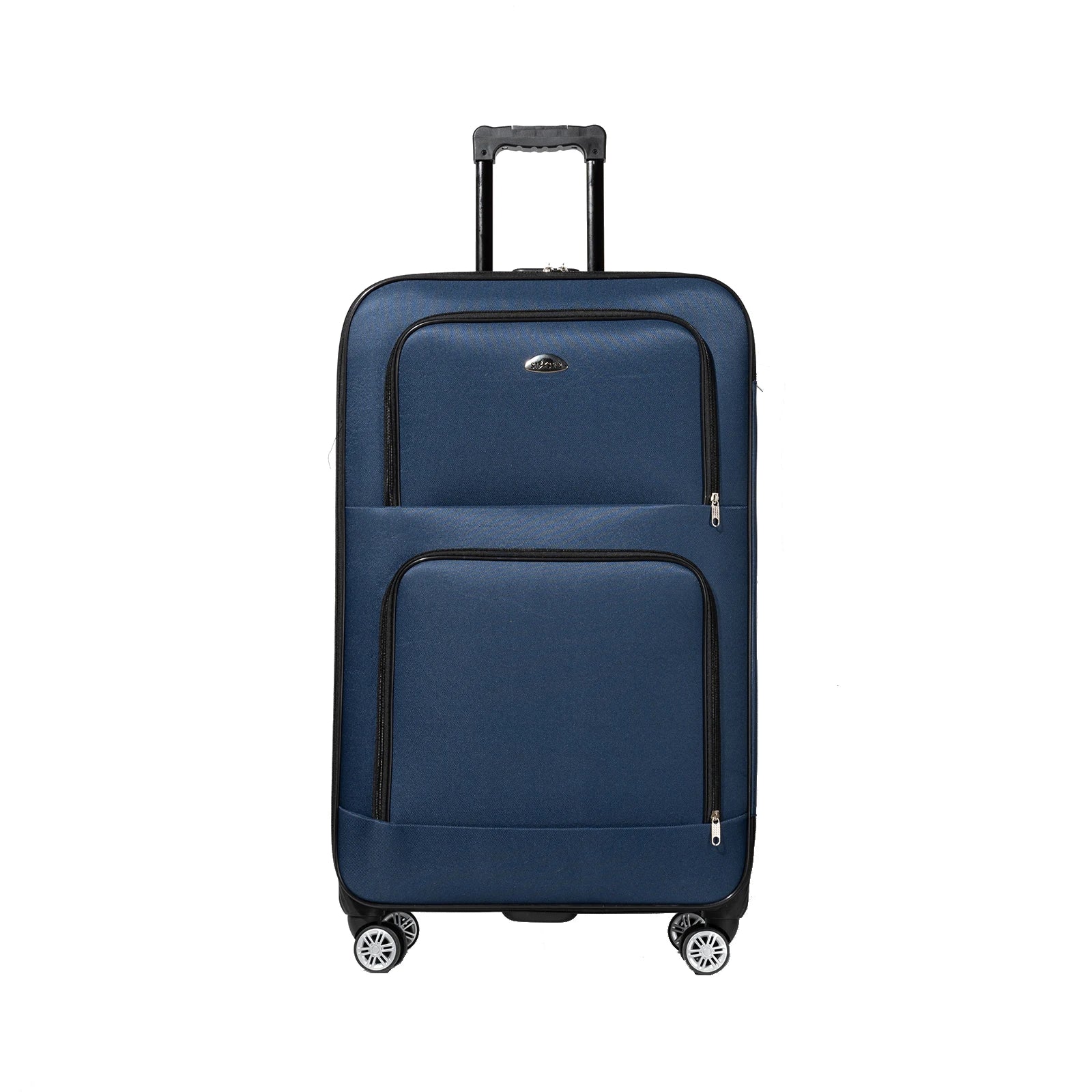 S7 star set of 2 travel suitcases, 18/20 inch, medium and carry-on with a toiletry bag, silent spinner wheels, combination locks, hand luggage, trolleys, large suitcase, carry-on suitcases, various colors available