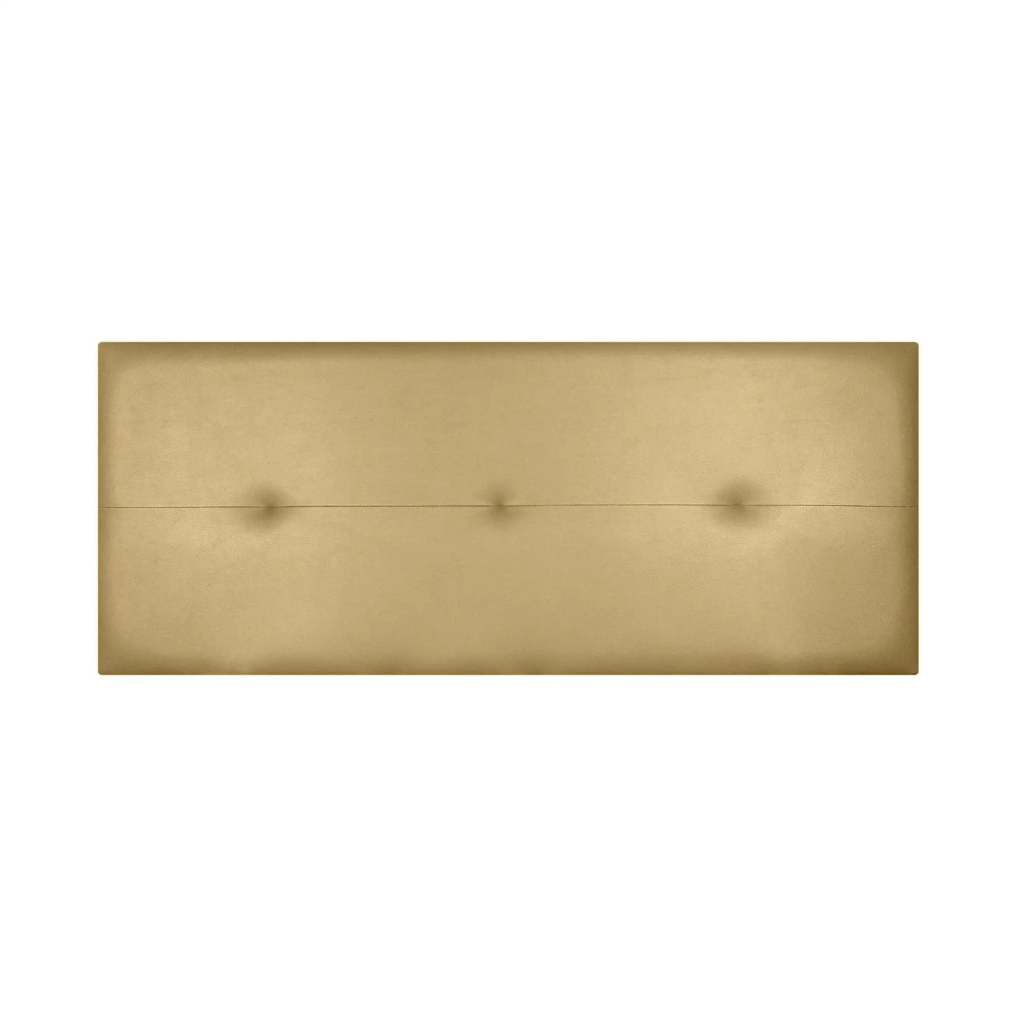 Custom Made Faux Leather Headboard Model Caribe 2 by Fisio Dreams, designed in Azahar color with MDF material, CE certified, easy to clean and includes hardware, perfect for modern beds.