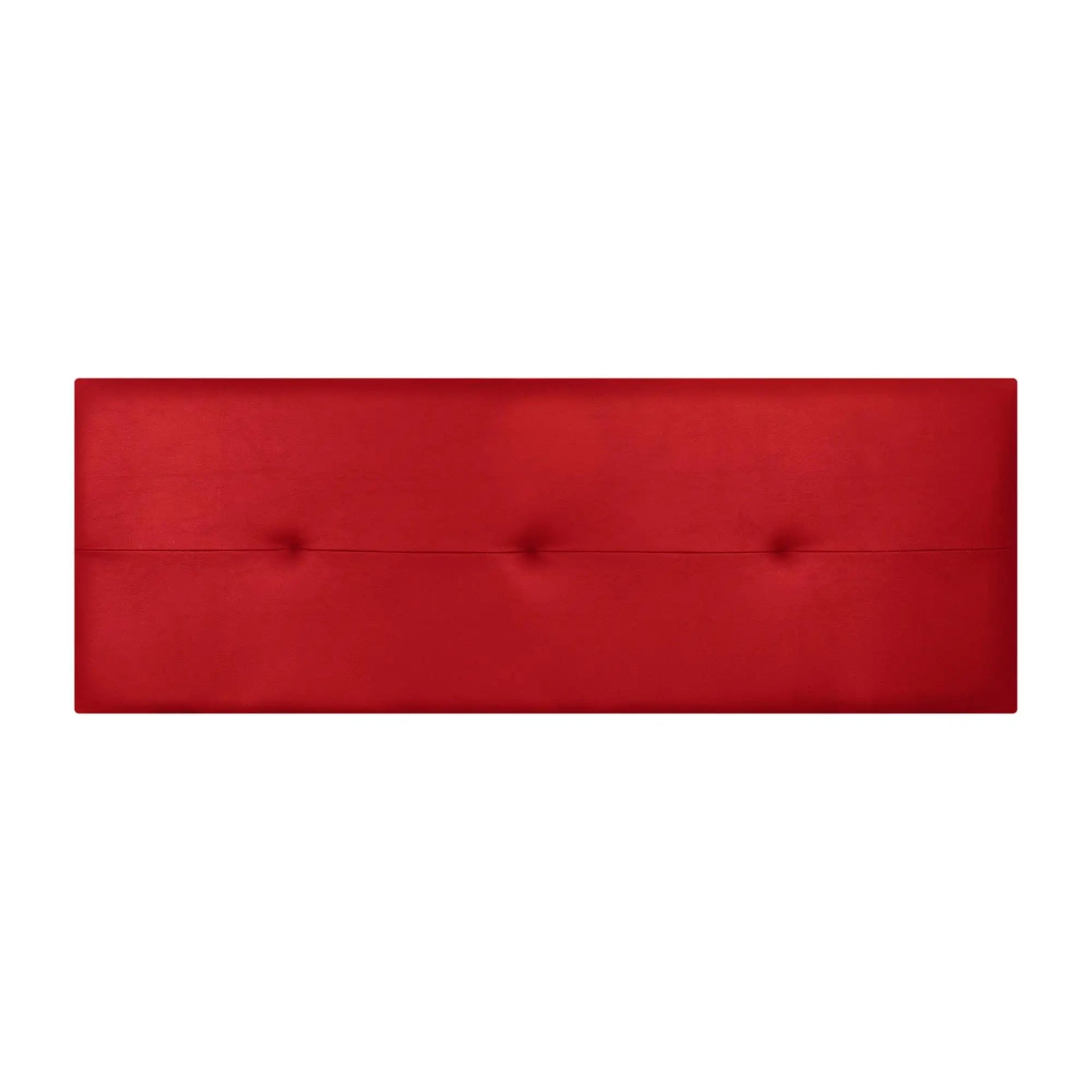 Custom Made Faux Leather Headboard Model Caribe 2 by Fisio Dreams, designed in Azahar color with MDF material, CE certified, easy to clean and includes hardware, perfect for modern beds.