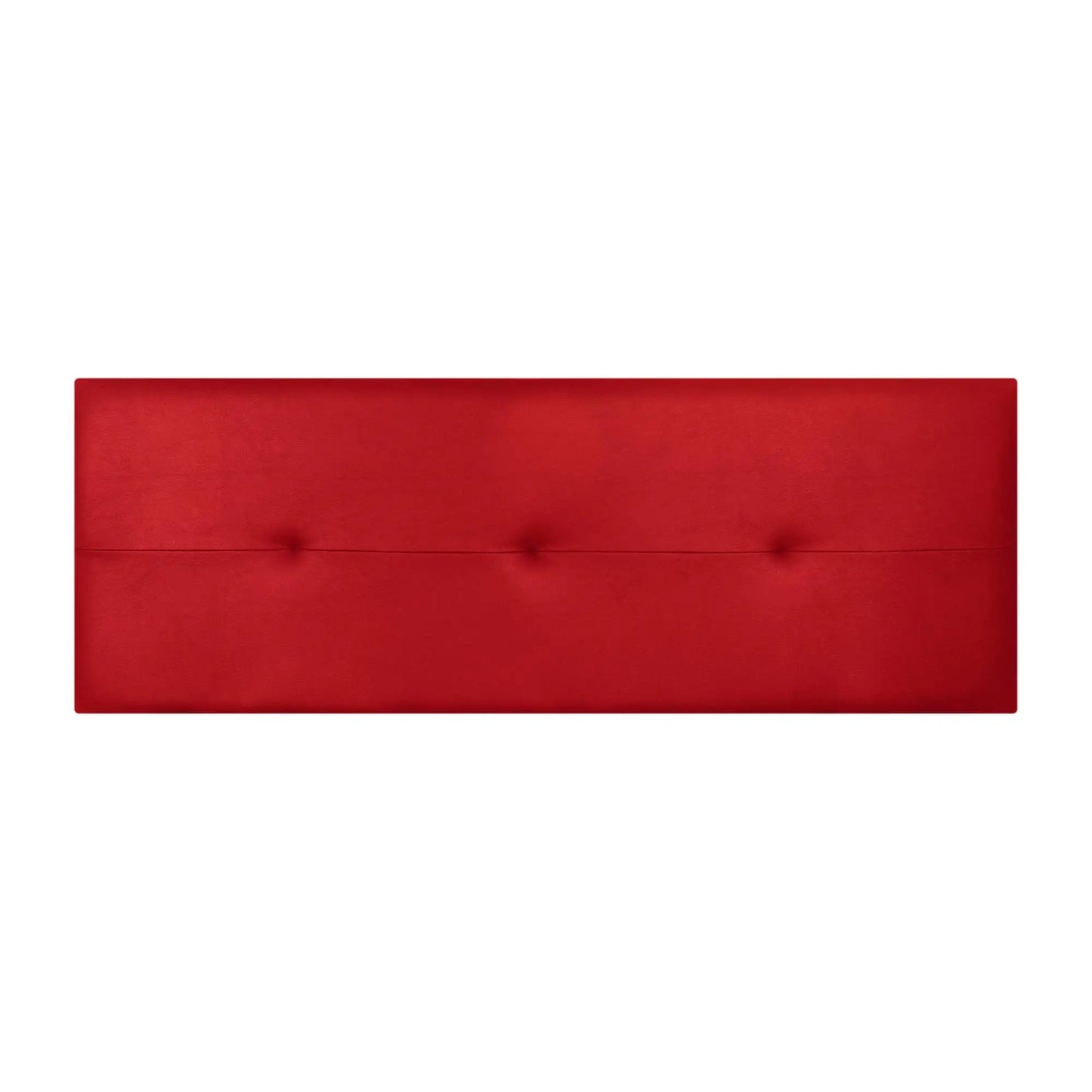 Custom Made Faux Leather Headboard Model Caribe 2 by Fisio Dreams, designed in Azahar color with MDF material, CE certified, easy to clean and includes hardware, perfect for modern beds.