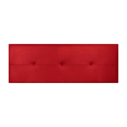 Custom Made Faux Leather Headboard Model Caribe 2 by Fisio Dreams, designed in Azahar color with MDF material, CE certified, easy to clean and includes hardware, perfect for modern beds.