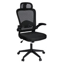 T-lovendo - ergonomic, desk, executive, swivel office chair with wheels, breathable mesh games, with headrest and adjustable armrest, lumbar support for office, home