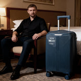 S7 STAR 2-piece suitcase set with lightweight polypropylene, featuring silent spinner wheels, 3-height lockable handle, combination locks, and a toiletry bag, ideal for travel and available in large, medium, and cabin sizes.