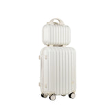 S7 STAR 2-Piece Trolley Suitcase Set, Lightweight PC Shell, Silent 360° Spinner Wheels, Telescopic Handle with 3 Heights, Durable and Scratch Resistant for Travel, Cabin and Medium Sizes with Polyester Lining.