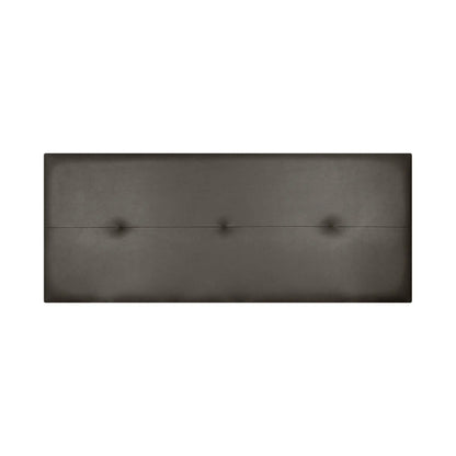 Custom Made Faux Leather Headboard Model Caribe 2 by Fisio Dreams, designed in Azahar color with MDF material, CE certified, easy to clean and includes hardware, perfect for modern beds.
