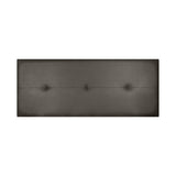 Custom Made Faux Leather Headboard Model Caribe 2 by Fisio Dreams, designed in Azahar color with MDF material, CE certified, easy to clean and includes hardware, perfect for modern beds.