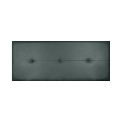 Custom Made Faux Leather Headboard Model Caribe 2 by Fisio Dreams, designed in Azahar color with MDF material, CE certified, easy to clean and includes hardware, perfect for modern beds.
